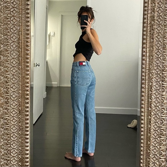 Tommy Hilfiger Denim - Tommy Hilfiger Vintage ‘98 High Rise Slim Straight Leg Jeans Size 3